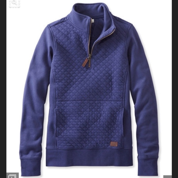 L.L. Bean Sweaters - LL Bean Quilted Pullover